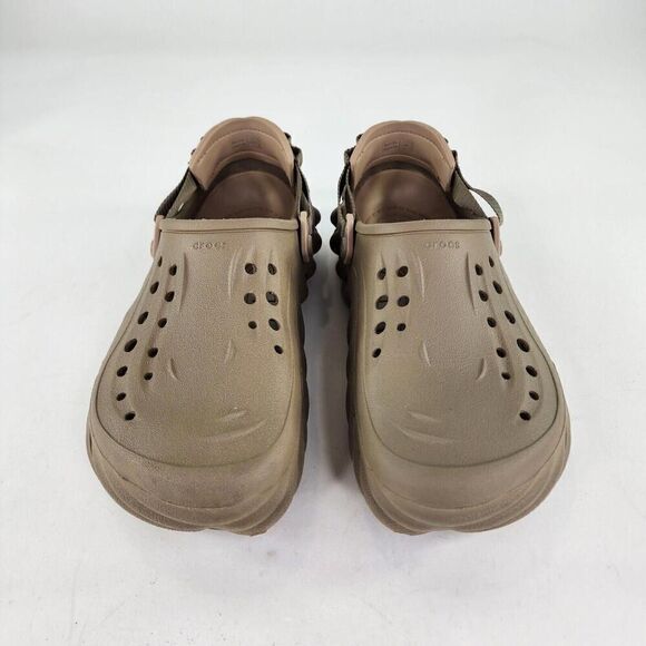 CROCS SALEHE BEMBURY POLLEX CLOG US 11 MEN'S TAN BROWN SLIP-ON SHOES - Picture 5 of 10